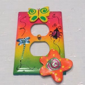 Hand Crafted Custom Painted Outlet Cover